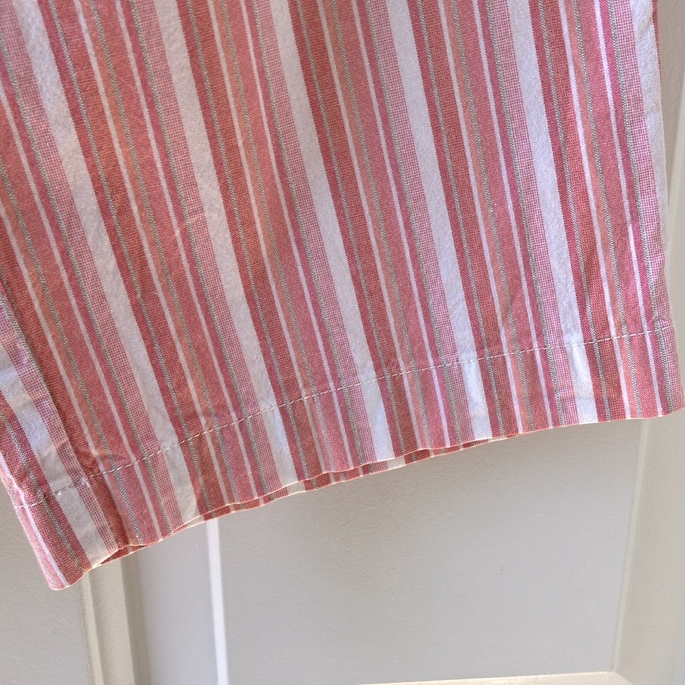 Talbots Petites Striped Cotton Capris - Picture 11 of 15